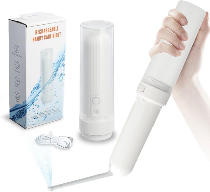 Portable Electric Handheld Rechargeable Bidet-3 Spray Modes, Waterproof IPX7, Ideal for Women and Men, Personal Hygiene Cleaning & Soothing Postpartum Care - SOFAR Pro - Image 6