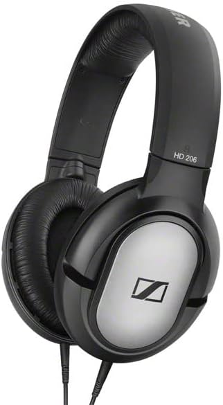 Sennheiser HD 206 Stereo Headphone Silver - Image 3
